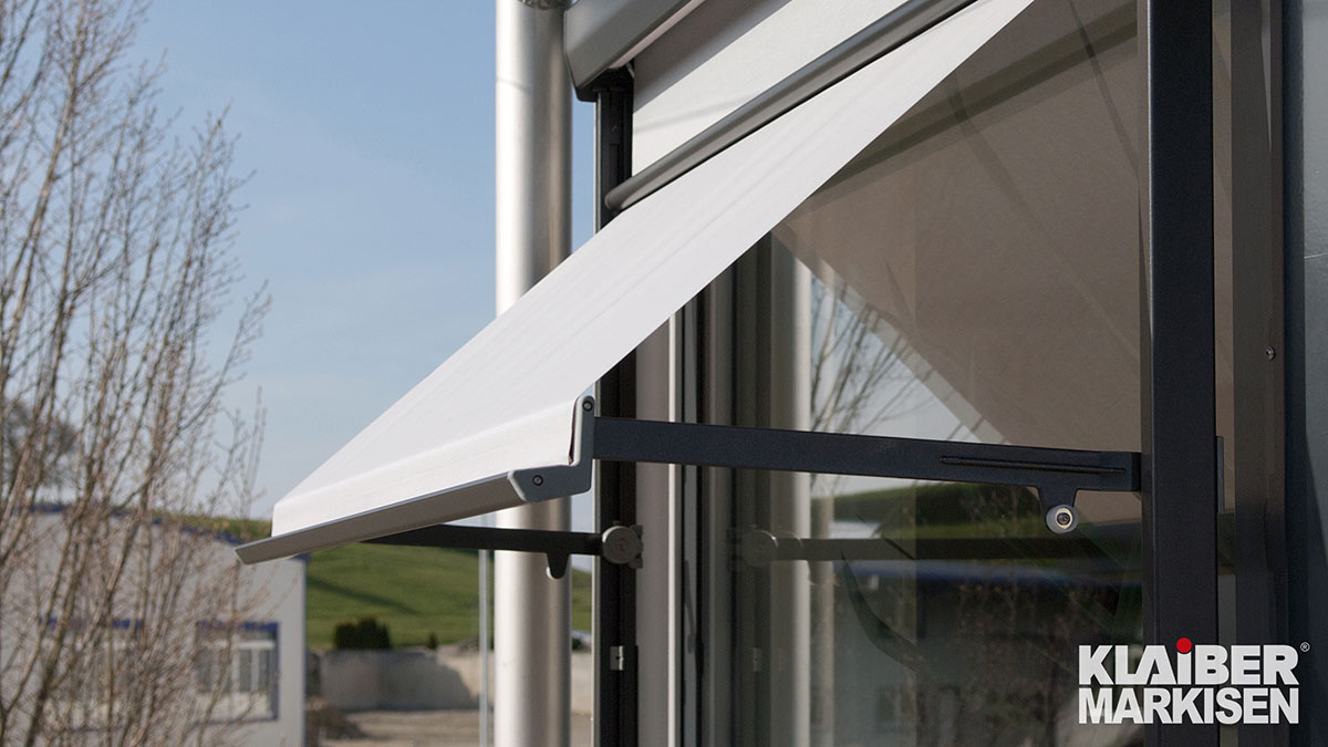 Fassadenmarkise VISOMBRA FS6000-R / -E | KLAIBER Sonnen- u. Wetterschutztechnik GmbH