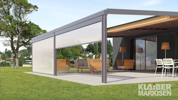 vergrößerte Ansicht Fassadenmarkise VENTOSOL VM720/3 | KLAIBER Sonnen- u. Wetterschutztechnik GmbHR